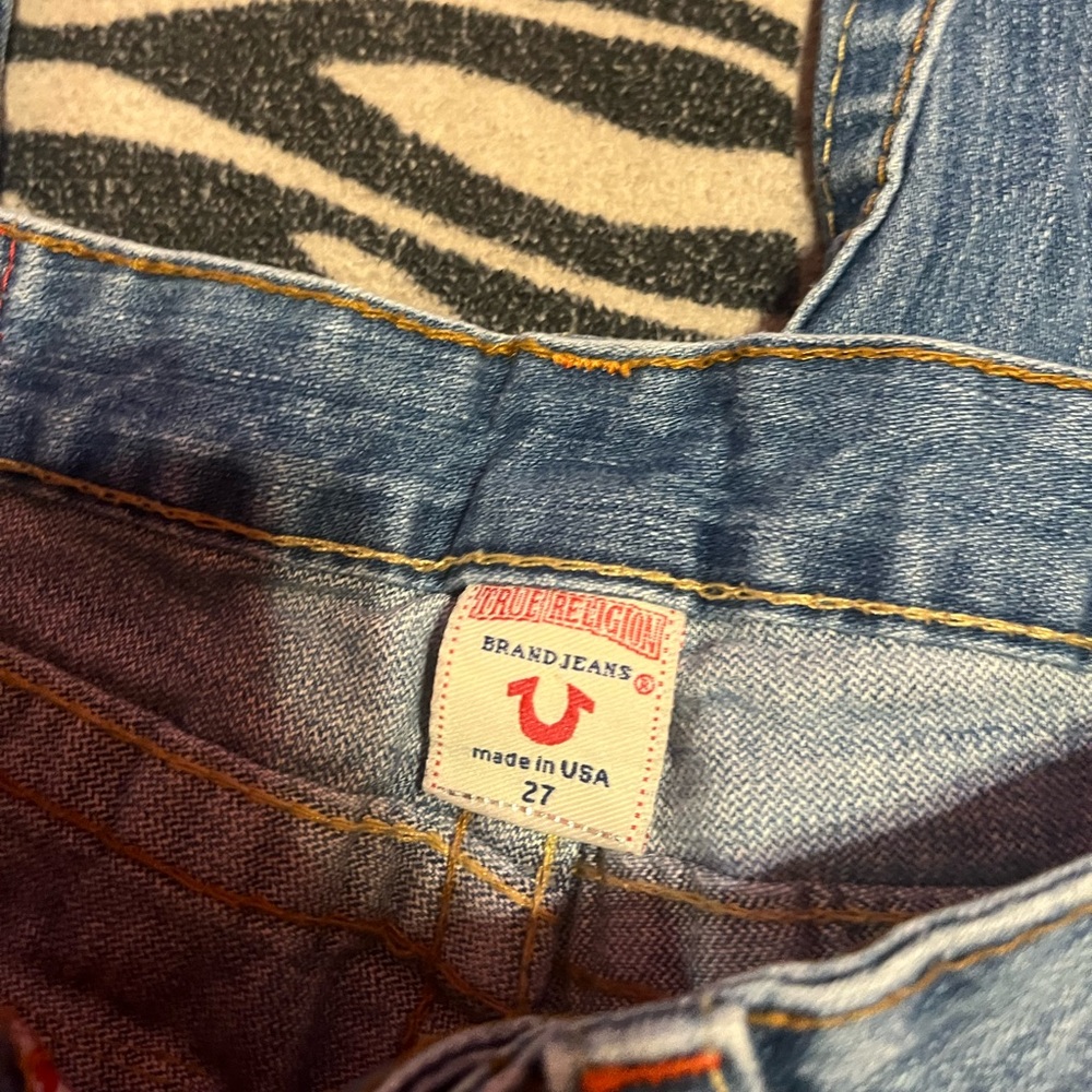 Vintage True Religion Embroidery Butterfly bootcut jeans - Picture 5 of 9